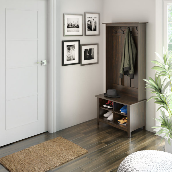 Laurel Foundry Modern Farmhouse Jaydon 30'' Wide Hall Tree with Bench